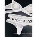 Lace glatt weichen BH und Hipster Panty schwarz BH und Panty sexy Set